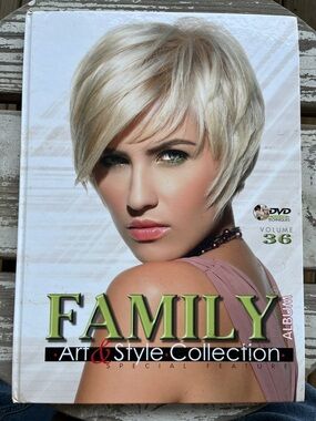 Worcester Reading Co. Vol 36 Family Art & Style Collection HC Book Hair Styles